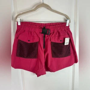 NWT Free People Movement Pink Rose Lovestruck Adventure Shorts - Size Medium - Imagen 1 de 8