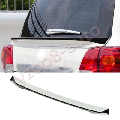 Черно-белый задний спойлер на багажник для Toyota Land Cruiser 08-2015 заднее среднее крыло - Изображение 1 из 4