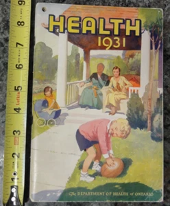 Canadian Health Almanac Department of Health 1931 - Bild 1 von 15