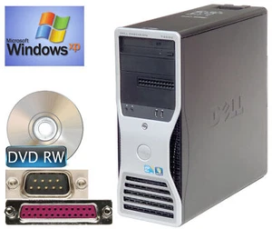 COMPUTER DELL PRECISION T3500 INTEL XEON 4xKERN 4GB RS-232 LPT WINDOWS XP VT1 - Bild 1 von 7