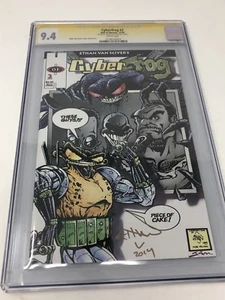 Hall Of Heroes CyberFrog #2 Ethan Van Sciver Signature Series CGC SS 9.4 1994 - Picture 1 of 8