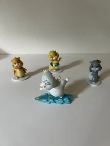 Zhu Zhu Haustiere Hamster Suche nach Zhu Film PVC Figur Figur Spielzeug Set 2011 Cepia - Bild 1 von 3