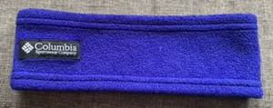Columbia Headband Youth Unisex Size S/M Polyester Fleece Blue Winter Ear Warmer - Picture 1 of 8