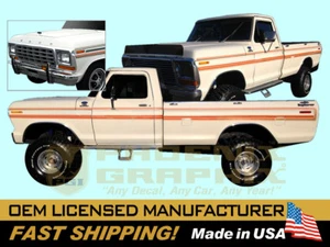 compatible with, 1979 Ford F150 F250 Explorer Custom Truck Graphic Decal Stripe - Picture 1 of 1