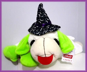 NEW HALLOWEEN WITCH MULTIPET SOFT PLUSH 24" JUMBO LAMB CHOP DOG TOY W/SQUEAKER - Picture 1 of 6