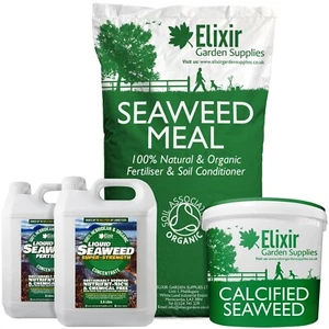 Organic Seaweed Fertiliser & Plant Feed | Liquid Concentrate, Calcified & Meal - Picture 1 of 8