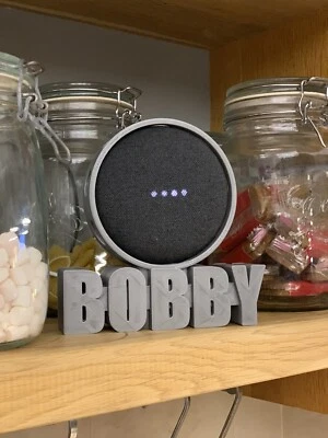 Google Home Mini Personalised Holder/Wall Bracket - Image 1 of 3