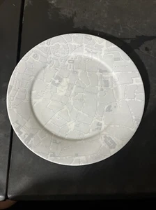 ZEITLER Vier Jahreszeiten Restaurant Philip Johnson SILBER STÄDTE LADEGERÄT 12" TELLER - Bild 1 von 4