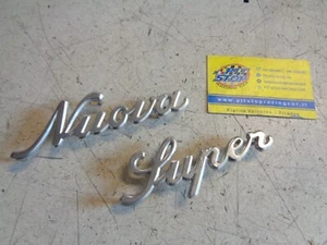SCRITTA POSTERIORE ALFA ROMEO GIULIA NUOVA SUPER 1300 - 1600 - ORIGINALE - Imagen 1 de 2