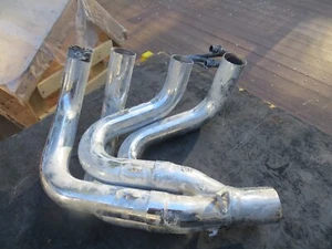 80-85 Suzuki GS1100-1150 V&H NOS chrome Sidewinder dragbike exhaust header - Picture 1 of 5