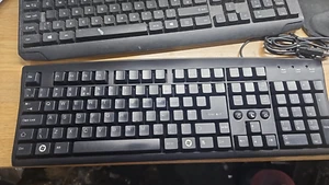 Clavier standard Octigen KB-9902U00030 USB filaire noir UK QWERTY - Photo 1/2