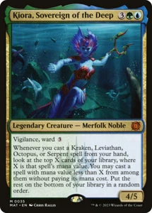 Magic The Gathering Kiora, Sovereign of the Deep - March of the Machine: The Aftermath #035 - Imagen 1 de 1