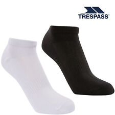 Trespass Unisex Antibacterial Trainer Socks Orbital