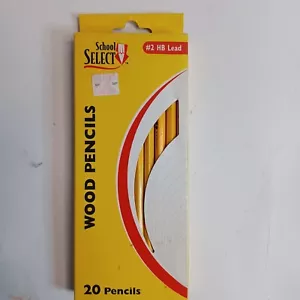 Vintage School Select #2 HB Lead Wood Pencils In Box NOS - Picture 1 of 4