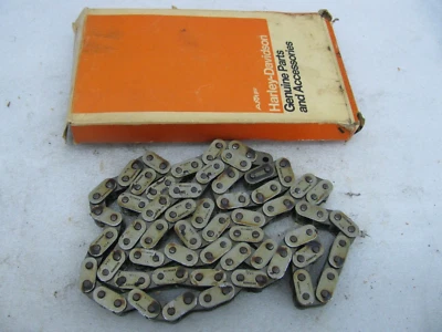 Cadena trasera original Harley Davidson 40005-73 1973 1974 Z90 NOS Foto 1 de 4