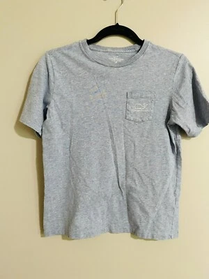 Camiseta Vineyard Vines Niña Mediana (12-14) Gris Algodón Ballena Foto 1 de 4