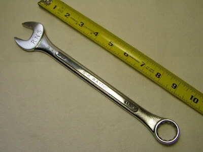 S-K Wayne Tools C-26 13/16" Combo Wrench 12-Point  USA  Chrome is Bright! - Image 1 of 4