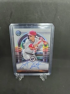 2022 Topps Tribute Lars Nootbaar RC Auto /99 Rookie Cardinals Japan - Picture 1 of 2