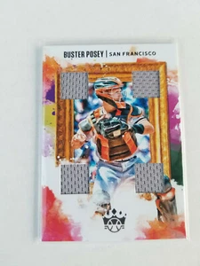 2020 Diamond Kings DK Quad Material Buster Posey Jersey #DKQ-BP Giants - Picture 1 of 1