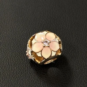 Original PANDORA Charm Blume MET ALE #1898 - Bild 1 von 5