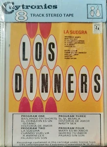 LOS DINNERS - LA SUEGRA - NEW 8 TRACK SEALED CAYTRONICS C8S 1282 USA 1971 RARE - Picture 1 of 2