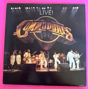 COMMODORES LIVE ~ LP Vinyl Record - Picture 1 of 7