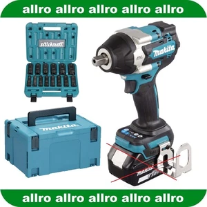 MAKITA Akku-Schlagschrauber DTW701ZJ, 18V • SOLO im MAKPAC + Schlagnussset 14tlg - Bild 1 von 1