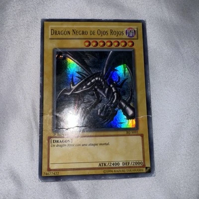  Dragón Negro De Ojos Rojos- Halofold Rare - Image 1 of 2