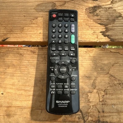 Controle remoto Sharp GA480WJSB LCDTV/DVD original do fabricante original original - Imagem 1 de 4