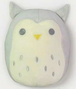 Squishmallows Grey Spotted Owl Bird Hoot Soft Toy Plush KellyToy 8” - Picture 1 of 5