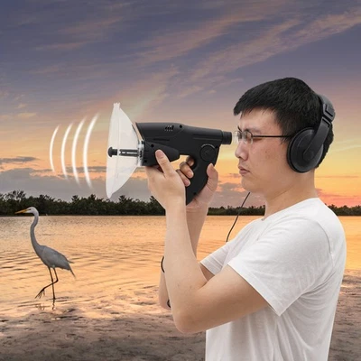 Bird Listening Aids, Microphone Hearing Aid for Bird Watching Animals Watching - Image 1 of 4
