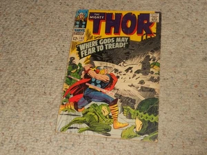 1966 The Mighty Thor Marvel Comic Book #132 - 1st Cameo App. Ego Living Planet!! - Bild 1 von 2