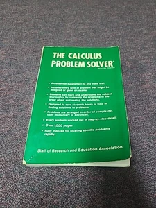The Calculus Problem Solver (Ships Immediately!) - Picture 1 of 14