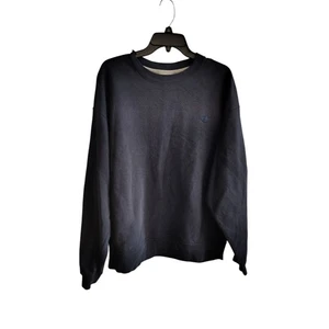 Vintage Champion Sweatshirt Herren XL bestickt Logo blau Rundhals  - Bild 1 von 6