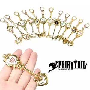 FAIRY TAIL Lucy Heartfilia Key The Twelve Zodiac Signs Keychain Keyring Set Keys - Picture 1 of 20