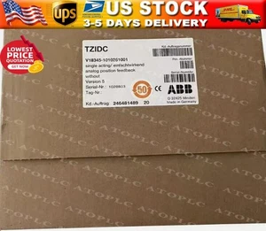 Posicionador de válvulas ABB NUEVO V18345-1010261001S V18345-1010261001 EN CAJA - Imagen 1 de 2