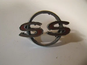 VINTAGE OEM 1964 CHEVROLET CHEVELLE SS TRUNK EMBLEM SUPER SPORT - Picture 1 of 3