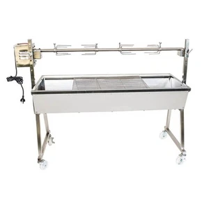 The Minion 1200 Stainless Steel Spit Rotisserie - Bundle - Picture 1 of 13