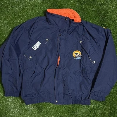 Chaqueta reversible grande vintage Tide Racing para hombre NASCAR polar Foto 1 de 4