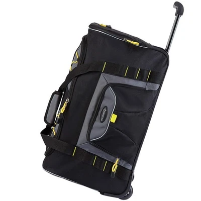 TPRC Sierra Madre II Upright Rolling Duffel Bag, Black/Gray, 21-Inch - Image 1 of 4