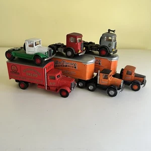 Vintage 1991 Hartoy Mack Truck Toys Lot Of 6 - Picture 1 of 12