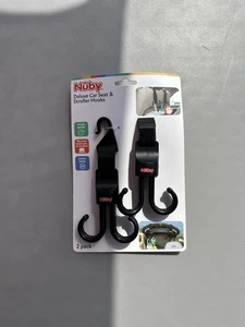*NEU* Nuby Deluxe Autositz & Kinderwagenhaken (2er Pack) - Bild 1 von 9