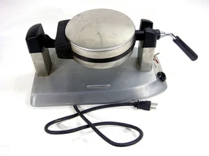 Gofrera belga Waring Pro WMK300 acero inoxidable giratoria sin bandeja de goteo - Imagen 1 de 4