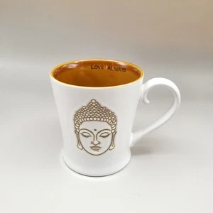 Spectrum Designz Weiß & Gold Buddha Tasse mit Liebe Always on the Inside - Bild 1 von 7