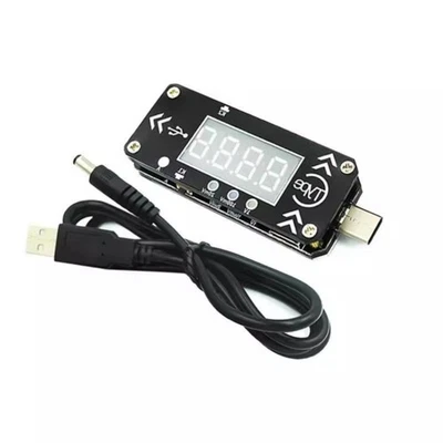 Cargador rápido portátil tipo C suministro de energía con voltajes y corriente en tiempo real - Imagen 1 de 4