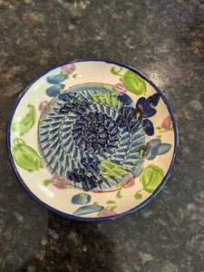 Garlic Grater Plate 5" Zester - Hand painted - Picture 1 of 4