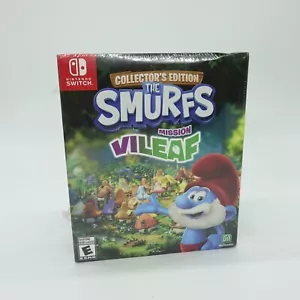 The Smurfs: Mission Vileaf ~ Collector's Edition!! (Nintendo Switch) BRAND NEW!! - Picture 1 of 7