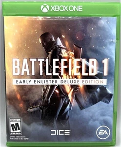 XBOX ONE : BATTLEFIELD 1 : EARLY ENLISTER DELUXE EDITION !! Complete - Picture 1 of 2