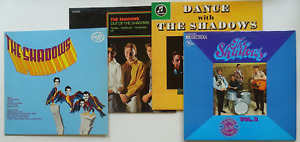 4 LPs: The Shadows + Out Of The Shadows + British Hit Revival + Dance With The..