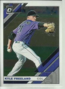 2019 Donruss Optic Kyle Freeland card # 126 Colorado Rockies - Picture 1 of 1